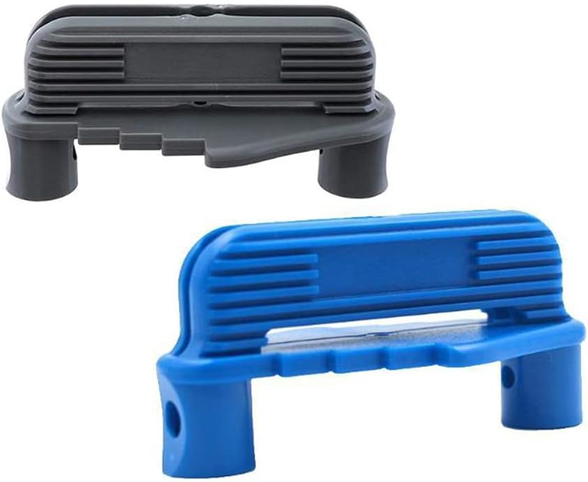 2pcs Center Scriber Line Scriber, Blue & Black Woodworking Marking Offset Marking Tool Marking Center Finder Tool, Wood Scribe Marking Gauge Fits Standard Wooden Pencils